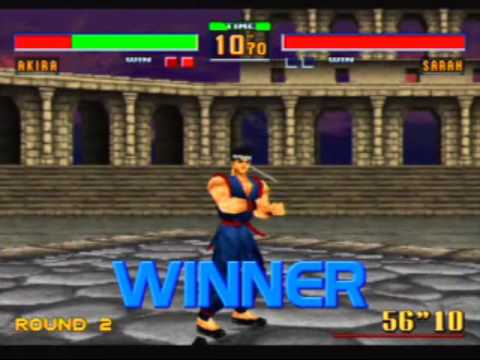 Virtua Fighter 2 Game Sample - Sega Saturn