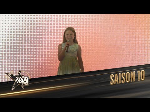 Amelia 10 ans - Swiss Voice Tour 2025, Prilly Centre