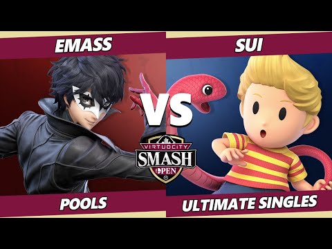 Virtuocity 2022 - Sui (Lucas) Vs. eMass (Joker) SSBU Ultimate Tournament