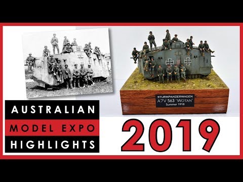 Highlights of the Australian Model Expo 2019 scale model competition