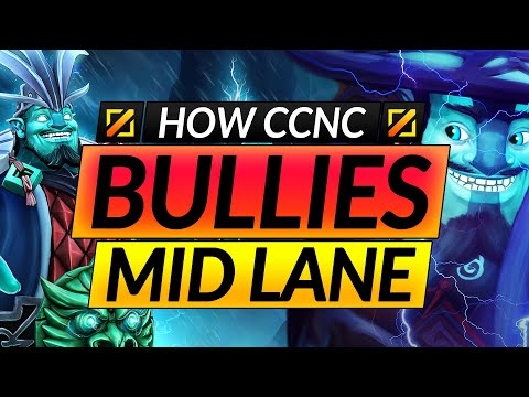 How to BULLY MID LANE and EASILY WIN - CCNC's INSANE Storm Spirit Tips - Dota 2 Guide