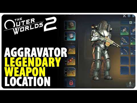 Aggravator Legendary Weapon Location | The Outer Worlds 2