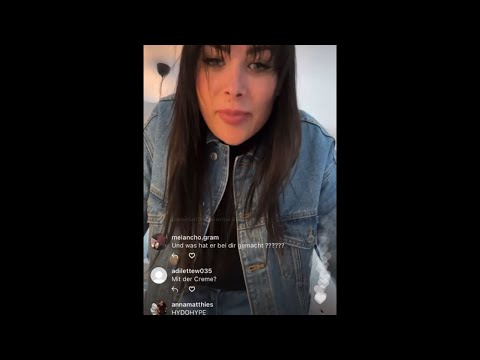 Aline Bachmann spricht über Melody Haase, Oliver Pocher & Youtuber Marvin im Livestream!