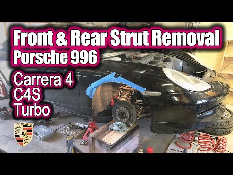 Porsche 996 Carrera 4 - Front & Rear Strut Removal