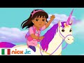 Dora Friends Dora E L Unicorno Arcobaleno Nick Jr