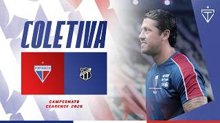 🎙 COLETIVA COM THIAGO CARPINI | FORTALEZA 1X1 CEARÁ | FINAL CEARENSE 2026