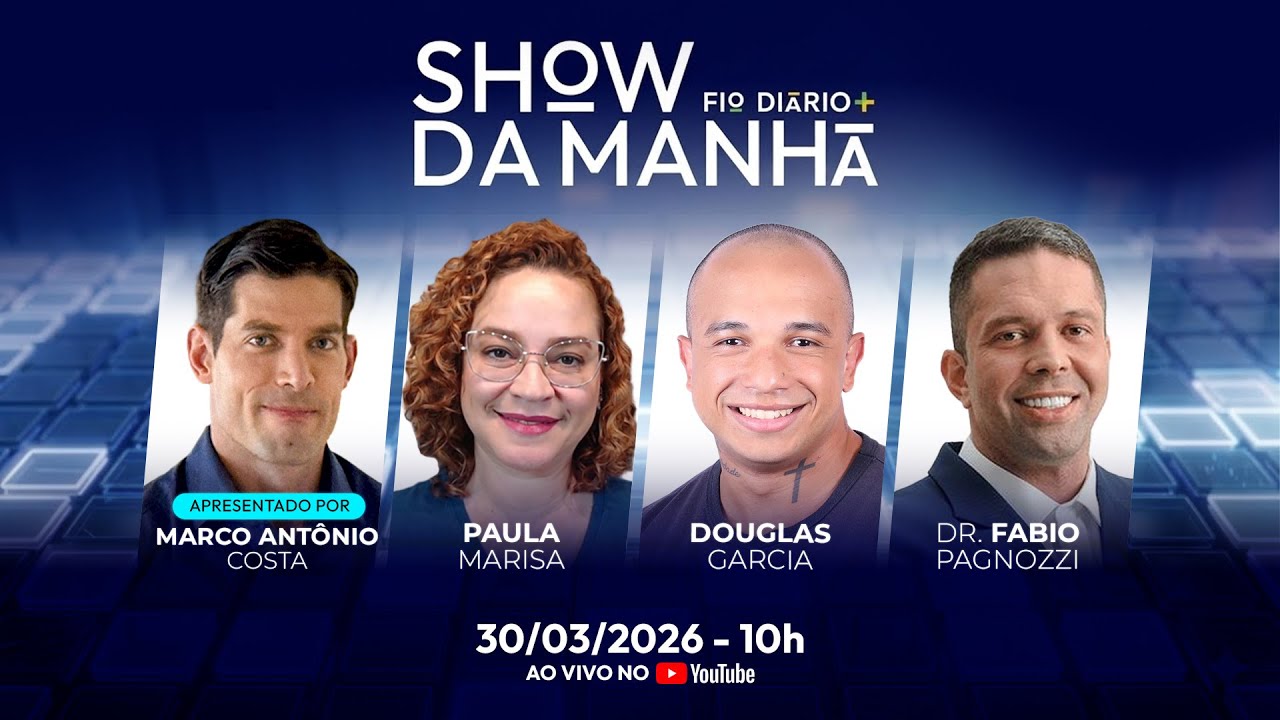 SHOW DA MANHÃ - URGENTE: MORAES TENTA INTERVIR NO CASO MASTER - 30/03/2026