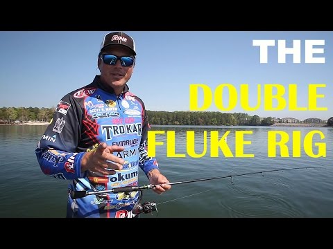 How To Fish The Double Fluke Rig | Bass Fishing