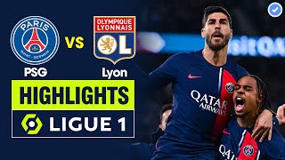 Highlights PSG vs Lyon | Đại tiệc tấn công - siêu phẩm và những màn phối hợp làm bàn đỉnh cao