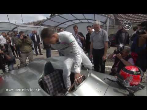 Mercedes-Benz TV: Comparison of two Silver Arrow legends.