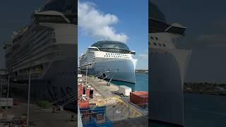 Biggest Face-off at Sea - MSC WORLD AMERICA vs ICON OF THE SEAS  #mscworldamerica #iconoftheseas