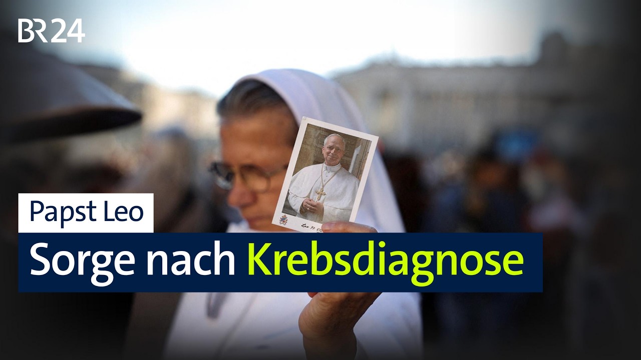 Vatikan: Papst Leo XIV. hat Lungenkrebs | BR24