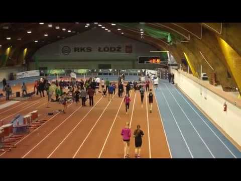 II Halowy Mityng ŁOZLA i RKS 2000m ŁÓDŹ, 20.01.2018