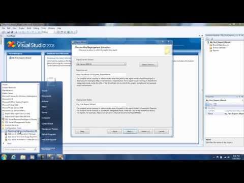 SSRS Tutorials: Lesson 2 - Make my First Report (Wizard based)