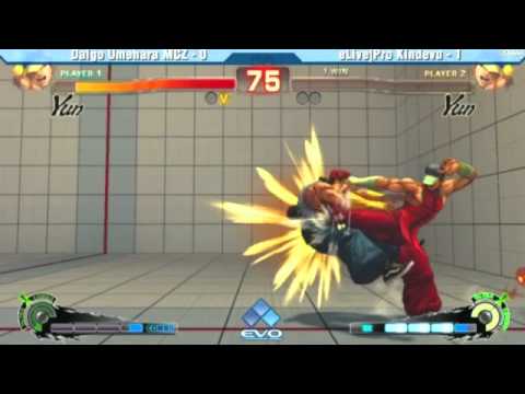 EVO 2011 SSF4AE /  Daigo Umehara vs Pro Kindevu / TOP 8 /