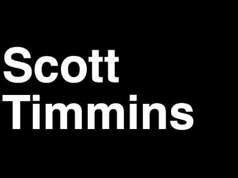How to Pronounce Scott Timmins Florida Panthers NHL Hockey Player Runforthecube