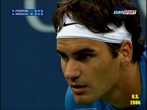 Roger Federer v Andy Roddick US Open 2006 Final