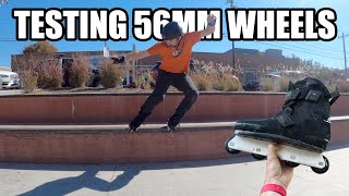 Testing the 50/50 56mm Wheels // Aggressive Inline Skating
