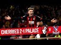David Brooks nets first ever Premier League goal 😍| AFC Bournemouth 2-1 Crystal Palace