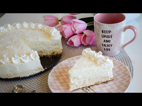 Raffaello cake no bake - Eng sub