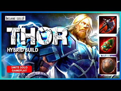 THIS IS WHY I'M THE BEST THOR IN THE LEAGUE! - Thor Solo SMITE Conquest Gameplay