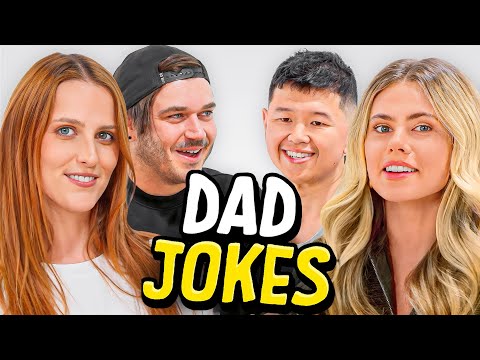 Dad Jokes | Don't laugh Challenge | Matt x Kat VS Peyton x Ian | Raise Your Spirits