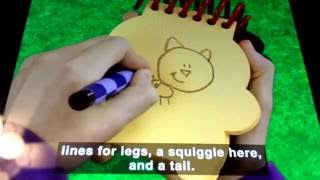 Drawing 3 clues from blue's prediction