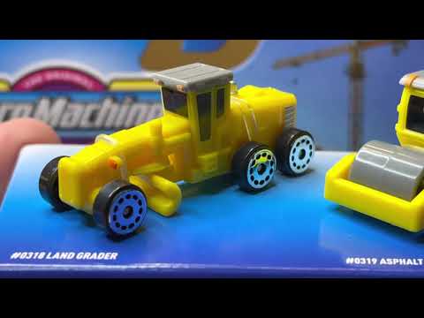 Micromachines 2021 Series 6 #22 Micro Construction 🚧 Starter Pack 🚛🚧☀️✅😃