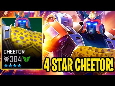 4 STAR CHEETOR RANK UP! - Transformers Forged To Fight