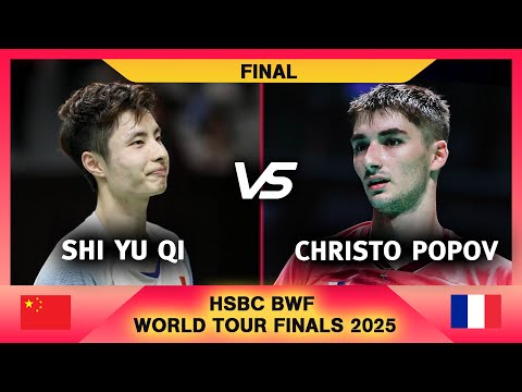 SHOCKING! [FINAL]  SHI Yu Qi Vs Christo POPOV | HSBC BWF World Tour Finals 2025