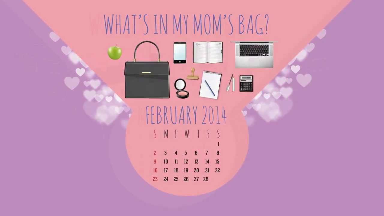 Desktop Calendar 2014 - Vector Illustration