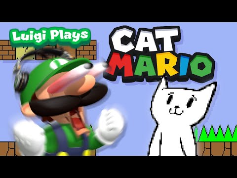 Luigi Plays: CAT MARIOOO