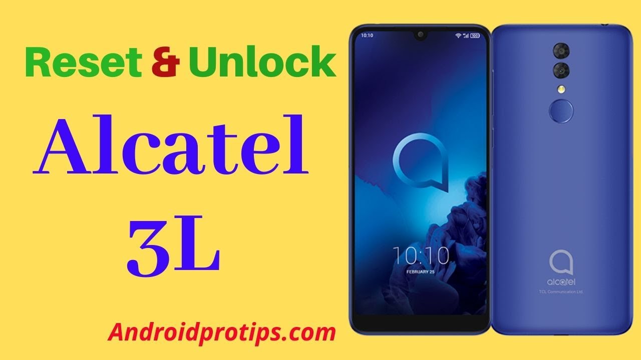 How to Reset & Unlock Alcatel 3L