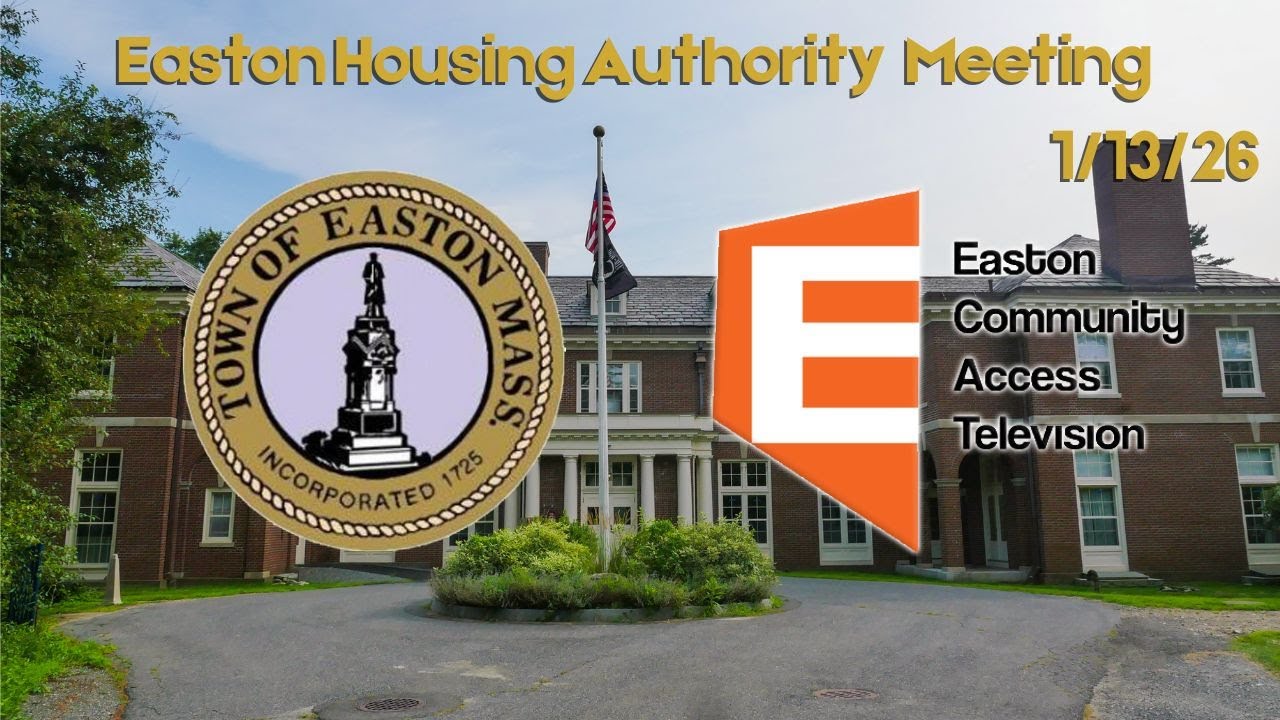 Easton Housing Authority Meeting 01/13/26