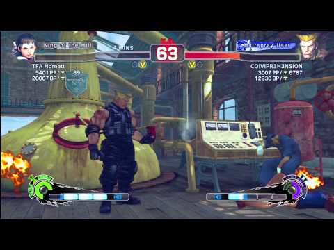 COIVIPR3H3NSION (Guile) vs TFA Hornet (Sakura)