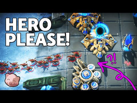 GSL CHAMPION CAN'T STOP USING F2! | herO vs Solar - StarCraft 2