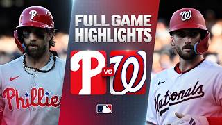 PHILLIES vs. NATIONALS Full Game Highlights (6/23/26) | MLB Highlights