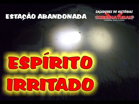 ESTAÇÃO ASSOMBRADA - TENTARAM NOS ASSUSTAR