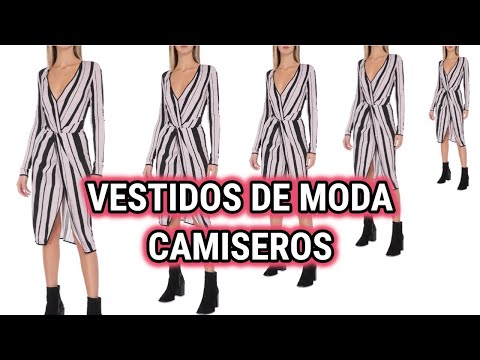 COMBINACIONES DE ROPA DE MODA 2020 con VESTIDOS CAMISEROS modernos / Fashion Love