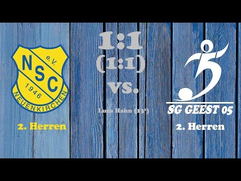 Highlights Neuenkirchener SC II vs. SG Geest 05 II - 16.10.2016