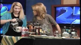 The Coffee Beanery visits NBC25 Today morning show.