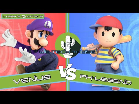 We Tech Those #3 Losers Quarters - NVR|Venus (Luigi) Vs. PK-Legend (Ness) Smash Ultimate Tournament