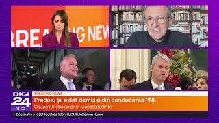 Cătălin Predoiu și-a dat demisia din conducerea PNL (surse)