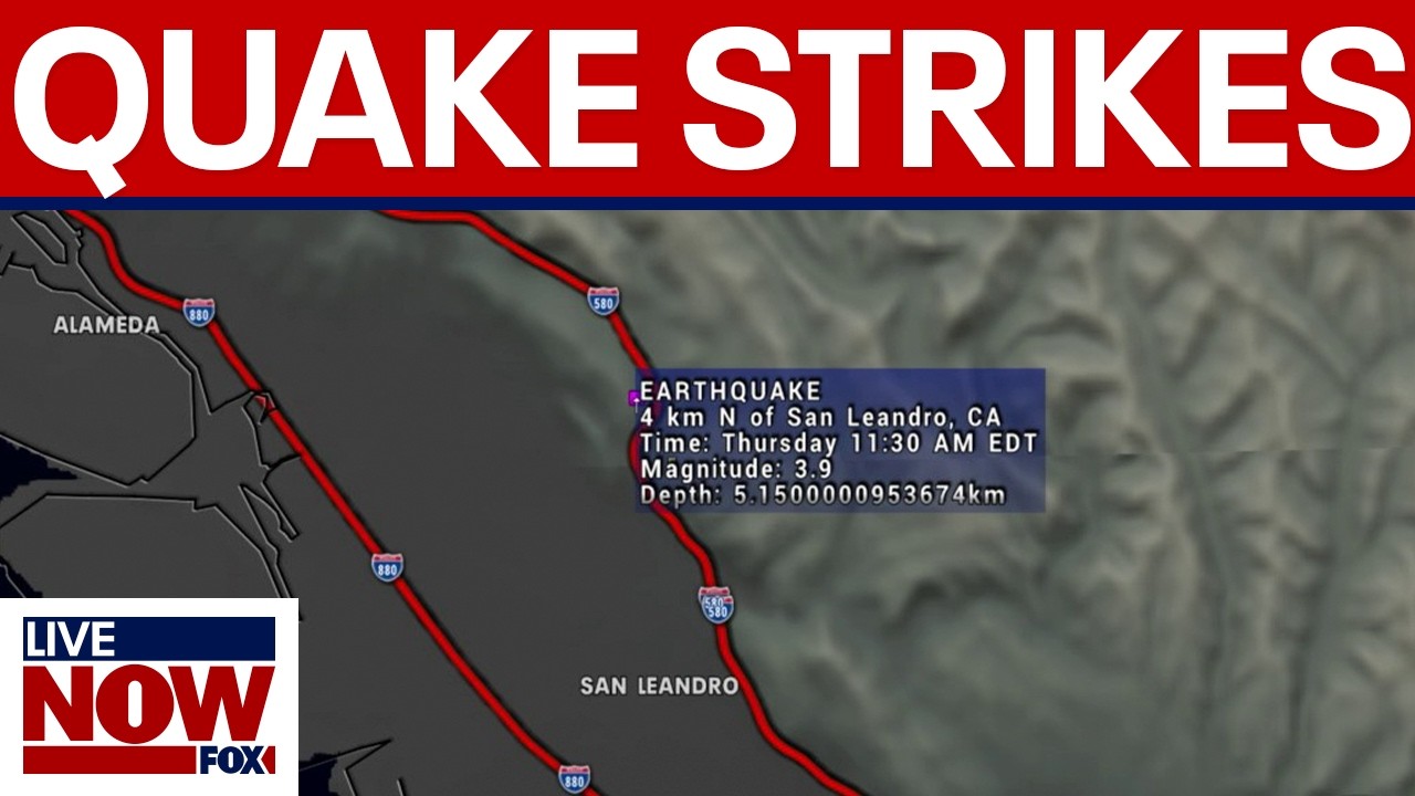 California earthquake: 3.8 magnitude quake strikes