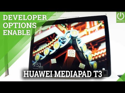 DEVELOPER OPTIONS in HUAWEI MEDIAPAD T3 - USB Debugging