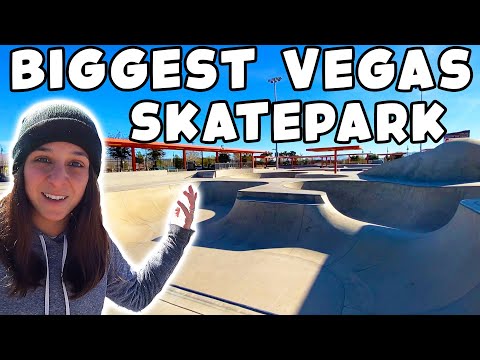BIGGEST Vegas Skatepark!! | Craig Ranch Skatepark Las Vegas