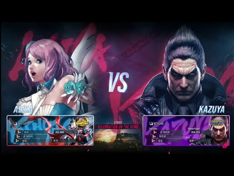 eyemusician (alisa) VS keisuke (kazuya) - Tekken 8 Rank Match