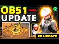 OB51 Update Free Fire Free Fire OB51 Update Full Details 29 October New Update Free Fire