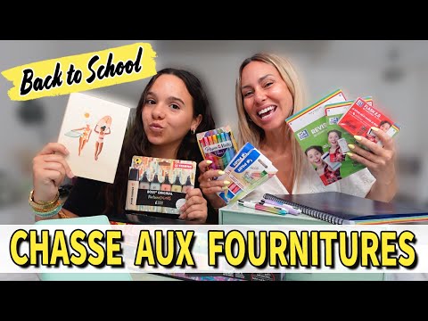 CHASSE AUX FOURNITURES SCOLAIRES / Back to school Jenna 2024 [Collaboration commerciale]