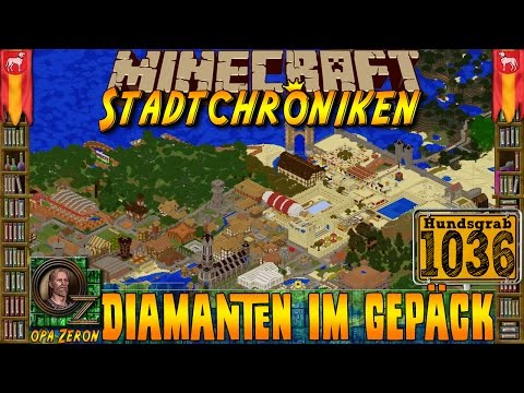 Minecraft #1036 -Stadtchroniken- Diamanten im Gepäck [HD+Deutsch]